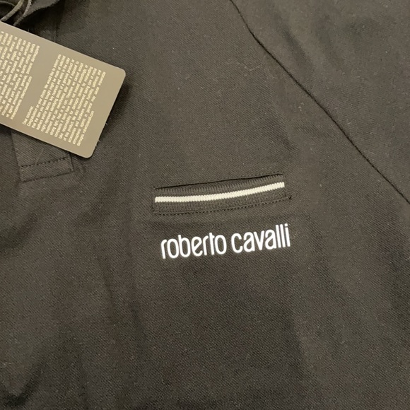 BNWT Roberto Cavalli collar T-short size XL - Picture 7 of 9